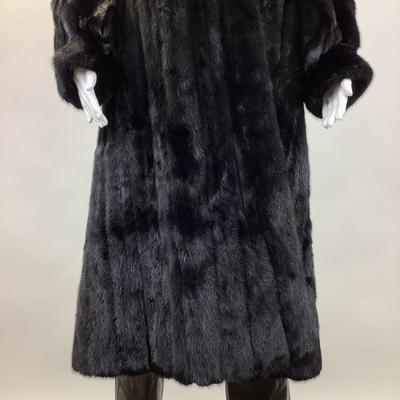 389 DIOR x William Harris Mink Fur Swing Coat