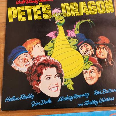 6 movie soundtracks or showtune albums
