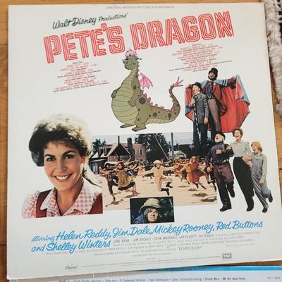 6 movie soundtracks or showtune albums