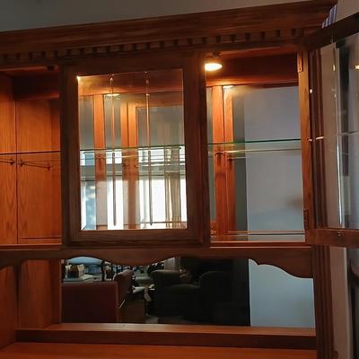 Richardson Brothers Company Lighted China Hutch