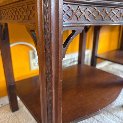 Antique Wabash side table #1