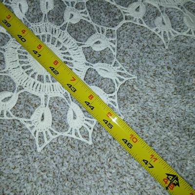 Vintage knitted Handmade doily's