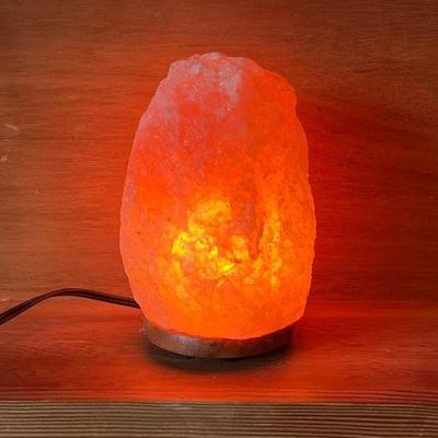 24 Himalayan dimming salt lamp