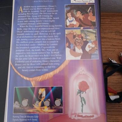 Samsung VHS Player with Disney VHS tapes & others