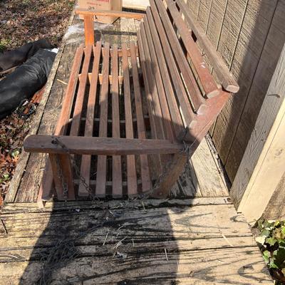 Wooden Hangin Bench (S-MG)