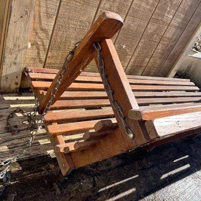 Wooden Hangin Bench (S-MG)