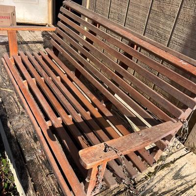 Wooden Hangin Bench (S-MG)