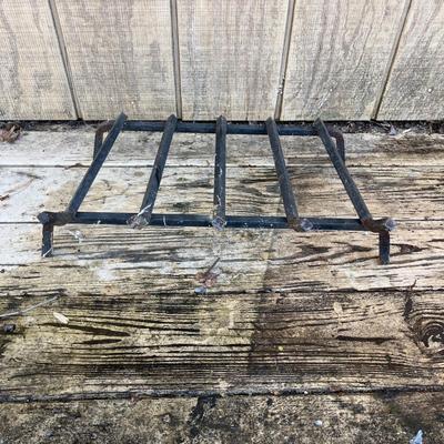 Steel Fireplace Rack & Chimney Cleaner (S-MG)