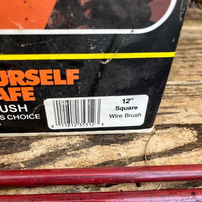 Steel Fireplace Rack & Chimney Cleaner (S-MG)
