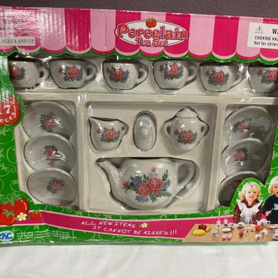 Porcelain Tea Set in box