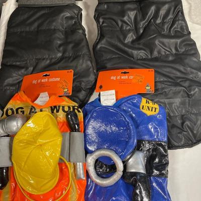 Dog coats and costumes