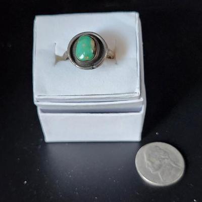 Simple Turquoise ring