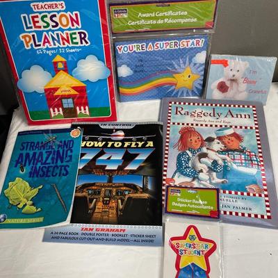Kids books and teacher items