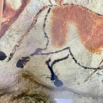 Lascaux Cave Prehistoric Horse Framed Art Print