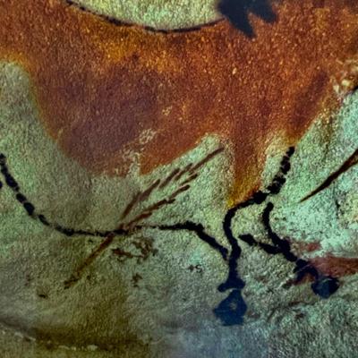 Lascaux Cave Prehistoric Horse Framed Art Print