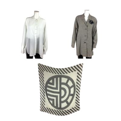 398 LOUIS FÉRAUD Tops and Scarf