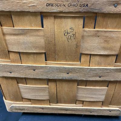 Longaberger 2 Handle Basket