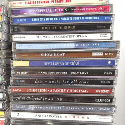 Lot of 191 CDs - Taylor Swift, Celine Dion, Barbara Streisand, Cher, Yanni, John Denver, Julio Iglesias