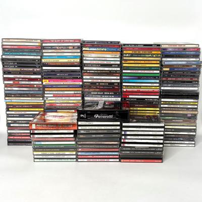 Lot of 191 CDs - Taylor Swift, Celine Dion, Barbara Streisand, Cher, Yanni, John Denver, Julio Iglesias