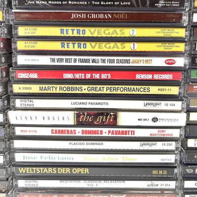 Lot of 191 CDs - Taylor Swift, Celine Dion, Barbara Streisand, Cher, Yanni, John Denver, Julio Iglesias