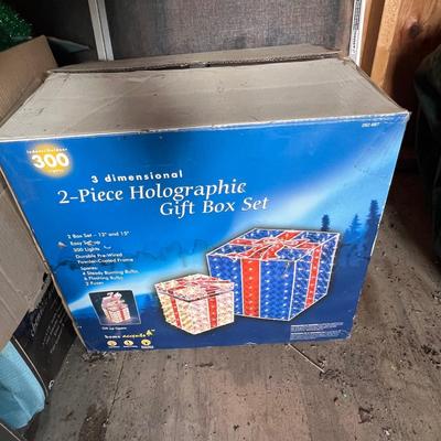 Chenille ‘Fergie Frog’ & More Christmas Lighted Yard Decor (S-RG)