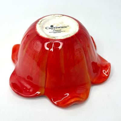 Set of 5 Capriware Flower Bowls
