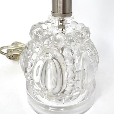 Lot of 3 Vintage Glass Lamps