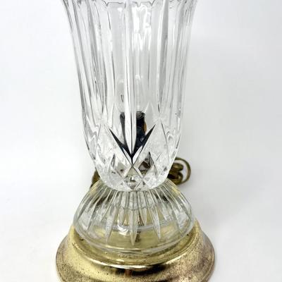Lot of 3 Vintage Glass Lamps