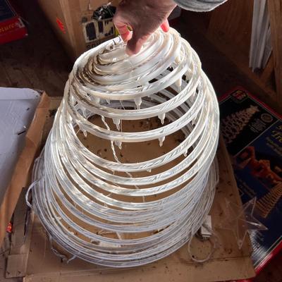 Three SpiraLight Tree Sculptures (S-RG)