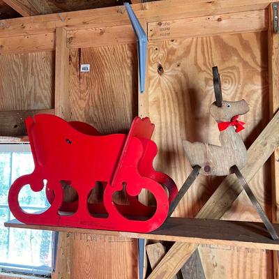 Garland, Reindeer Sled & More (S-RG)
