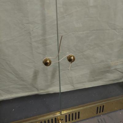 Cast Iron Fireplace Screen (B4-BBL)