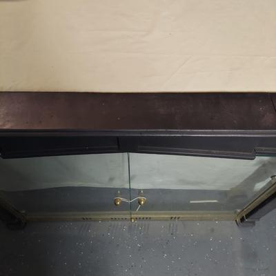 Cast Iron Fireplace Screen (B4-BBL)