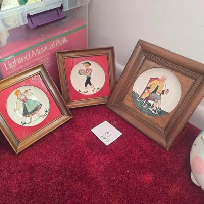Painted plates