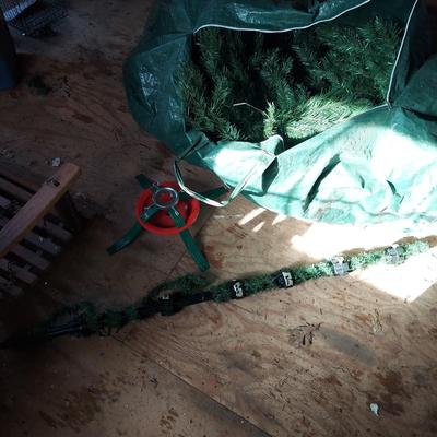 Faux 7'+ Christmas Tree in Bag (S-BBL)