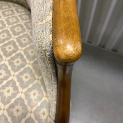 Two Upholstered Conversation Chairs (1018CR-BM)