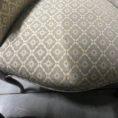 Two Upholstered Conversation Chairs (1018CR-BM)