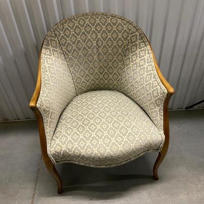 Two Upholstered Conversation Chairs (1018CR-BM)