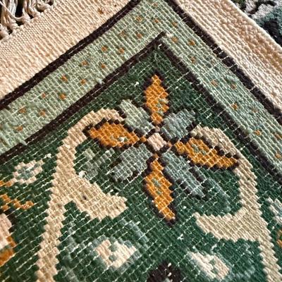 Tunisian Floor Rug Large Handwoven Wool High Quality