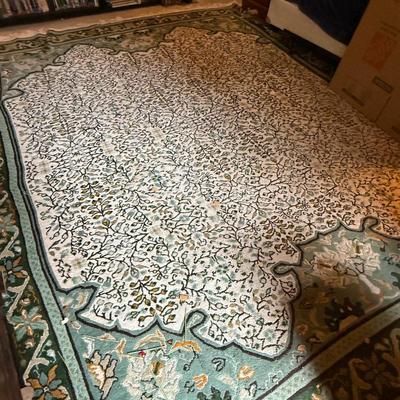 Tunisian Floor Rug Large Handwoven Wool High Quality