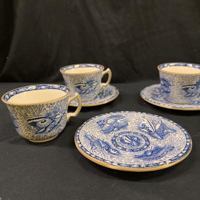 Torquay Mottahedeh Winterthur Reproduction China (1050-DZ)