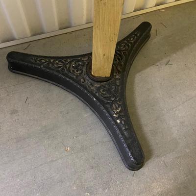 Cast Iron and Wooden Coat Tree (1018FR-BM)