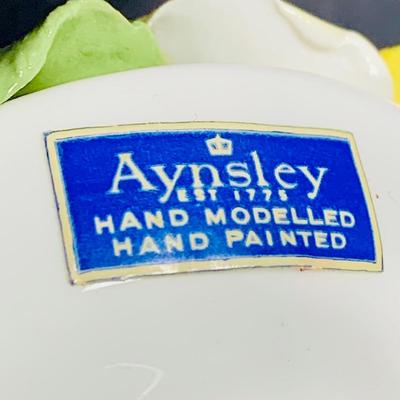 LOT:36: Floral Collection of Wedgwood China "Wild Strawberry" Vase, China Rose Baskets by Aynsley. Royal York and More