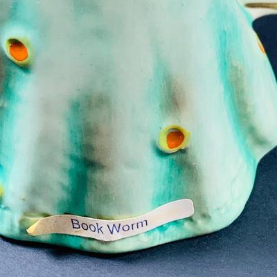 LOT:38: Set of 2 Goebel Hummel Figurines Large Book and Goose Girl