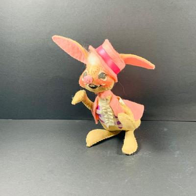 LOT:40: Collection of 3 Annalee Mobilitee Dolls - (2) Rabbits from 1965 and a Mouse from 1971
