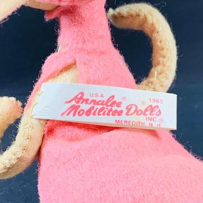 LOT:40: Collection of 3 Annalee Mobilitee Dolls - (2) Rabbits from 1965 and a Mouse from 1971