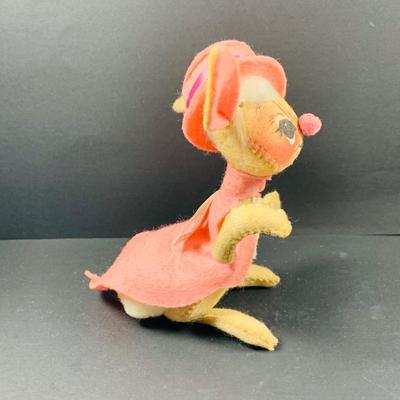 LOT:40: Collection of 3 Annalee Mobilitee Dolls - (2) Rabbits from 1965 and a Mouse from 1971
