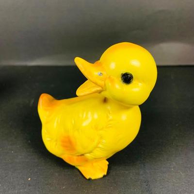 LOT:45: Baccarat Crystal Duck and a Set of (2) Lefton Ceramic Ducks