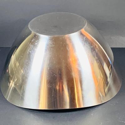 LOT:46: Wine Cheese & More Mid Century Collection Featuring Sandwich Plate, Cheese Wooden Stainless Steel Bowl and Wire Basket,...