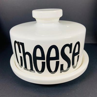 LOT:46: Wine Cheese & More Mid Century Collection Featuring Sandwich Plate, Cheese Wooden Stainless Steel Bowl and Wire Basket,...