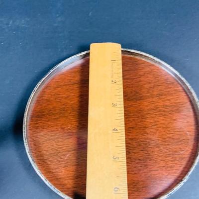 LOT:47: Alvin Sterling Silver Colored Enamel Cordial Set with Tray